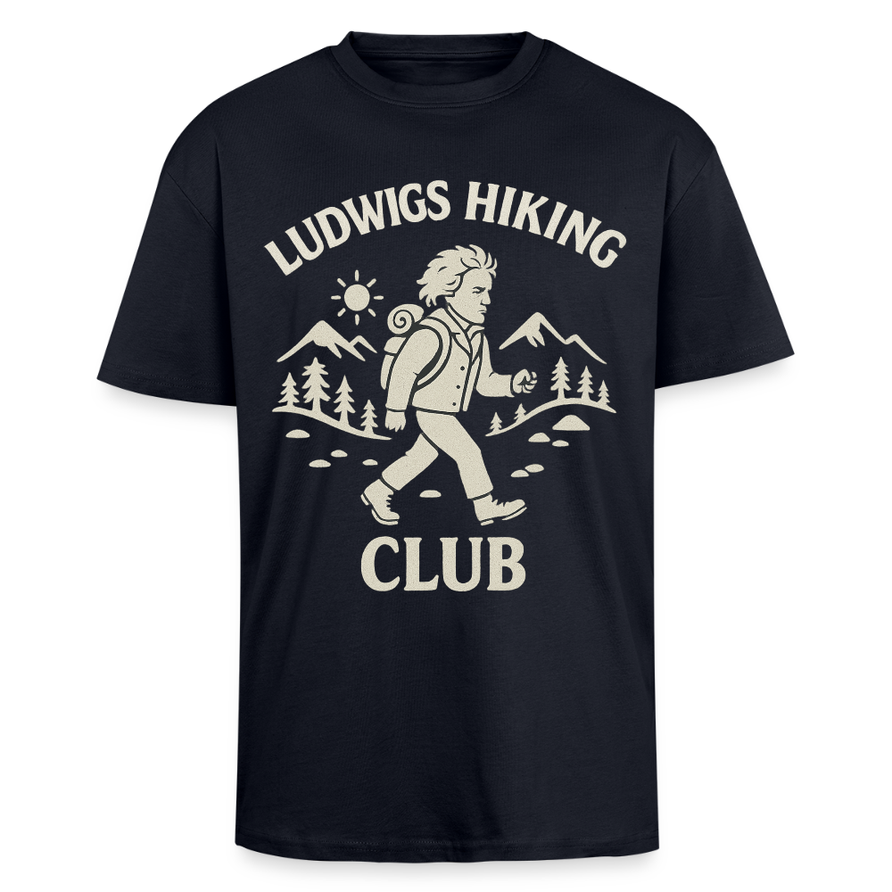 Ludwigs Hiking Club - Oversized T-Shirt - french navy