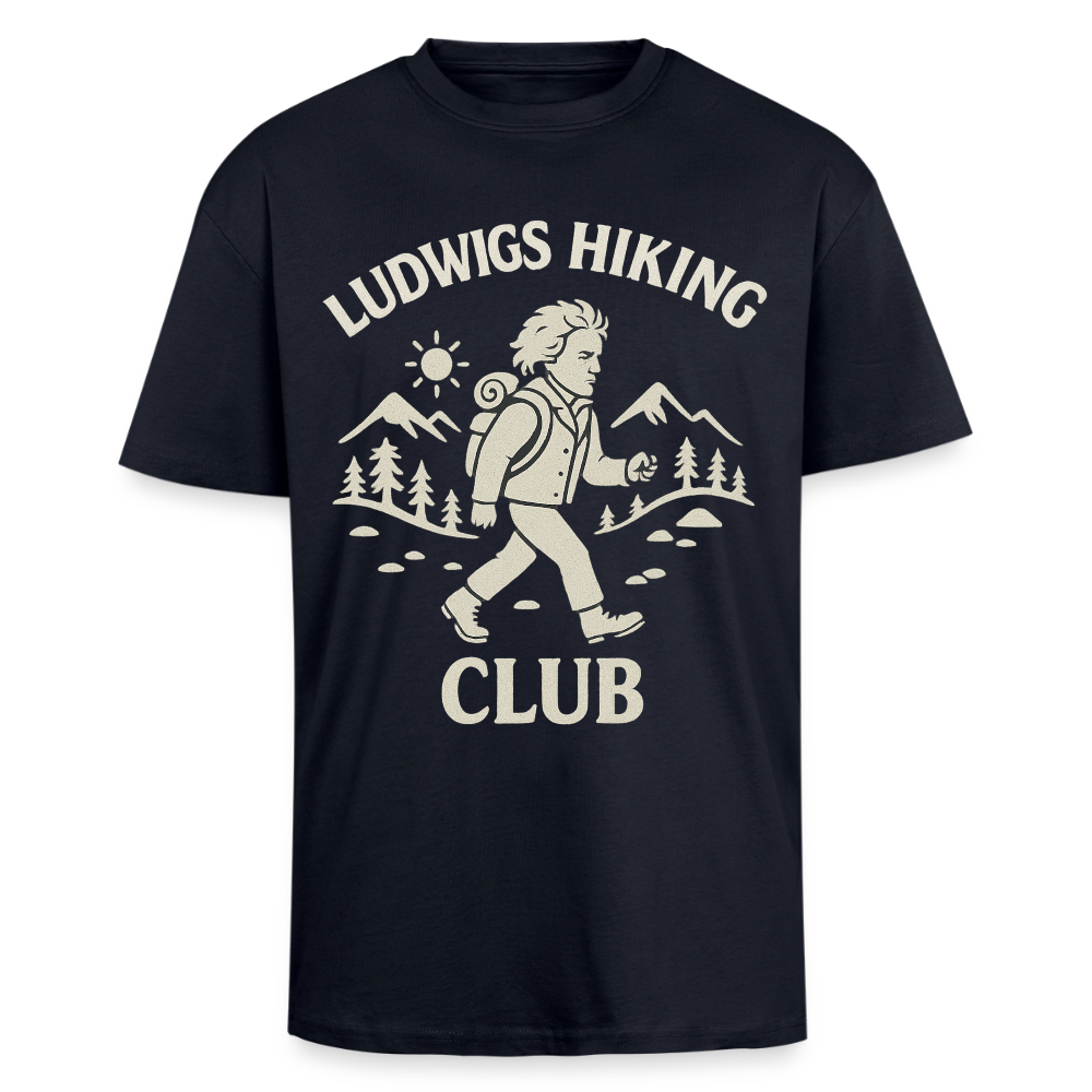 Ludwigs Hiking Club - Oversized T-Shirt - french navy